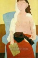 Woman with a Mandolin 1909 cubist Pablo Picasso
